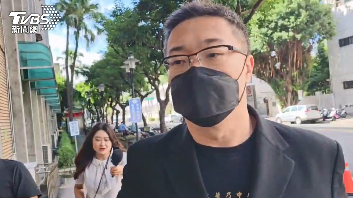 朱學恒未受訪。(圖/陳盈仁攝)