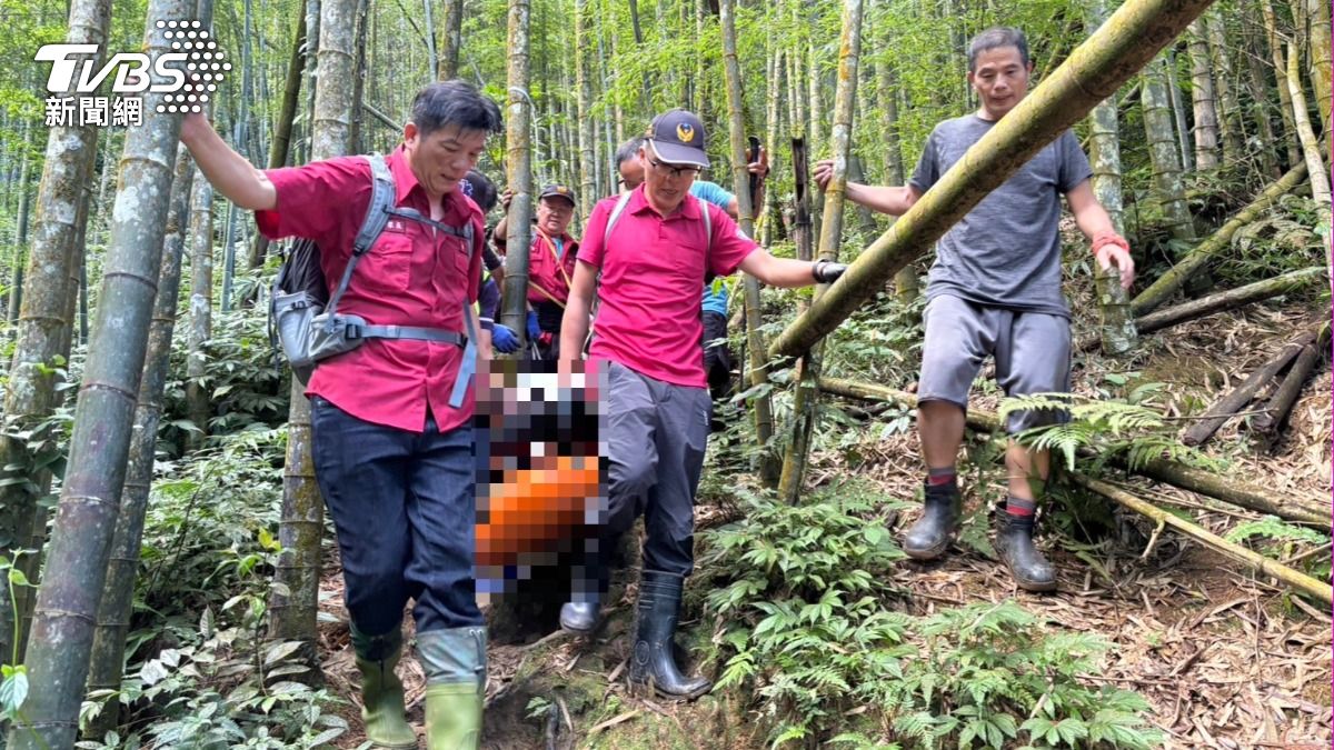 慟！彰化男爬山沒了心跳　15人急扛下山送醫仍不治