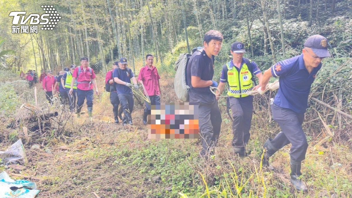 蕭男經送醫搶救後宣告不治。（圖／TVBS）