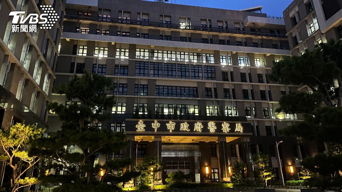 台中市警局回應。（圖／陳祁　攝）