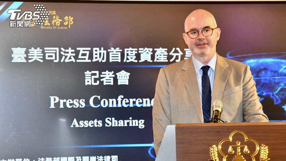 美國在台協會處長谷立言。(圖/胡瑞麒攝)