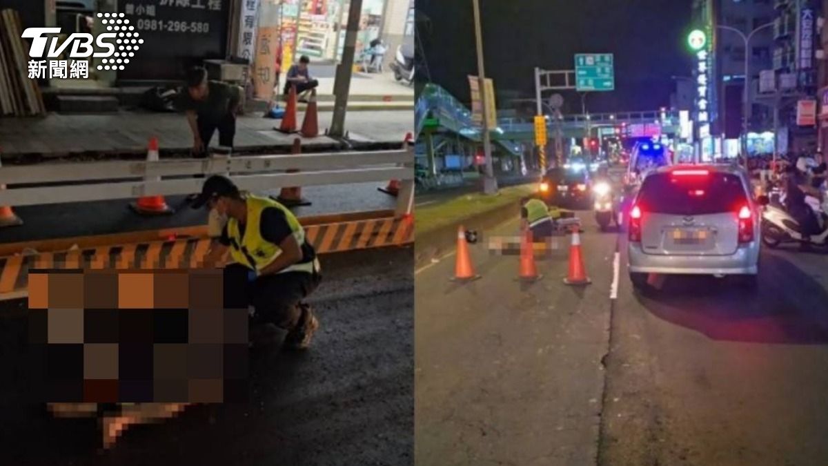 新北樹林嚴重車禍!行人遭雙載機車撞死 後座乘客噴飛昏迷