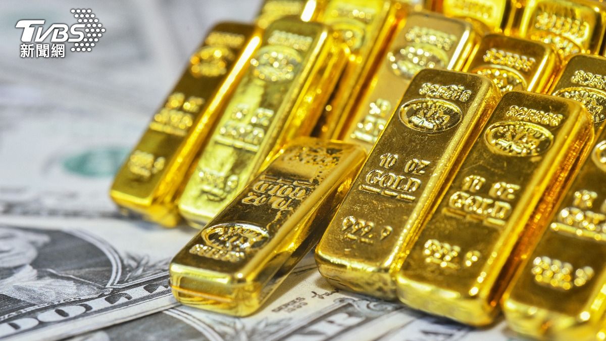 黃金價格光是今年就大漲30％以上。（示意圖／達志影像shutterstock）