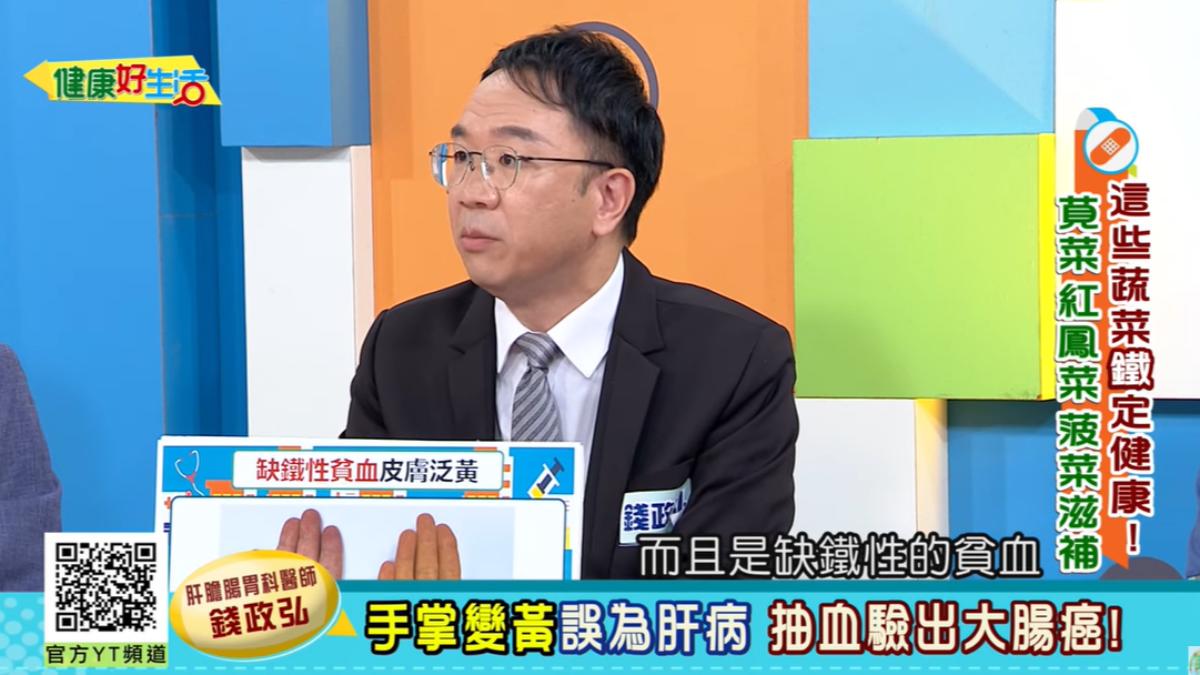有貧血症狀要特別注意。（圖／翻攝自《健康好生活》YT）