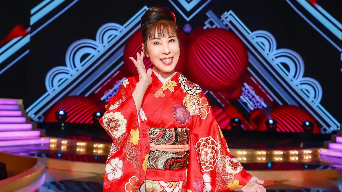 日本演歌國寶原田悠里。(圖/民視提供)