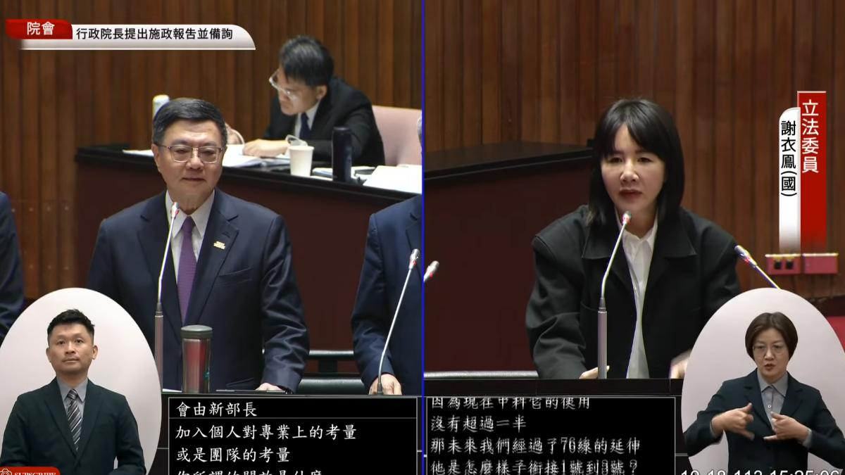 藍委質詢要他助彰化水電 卓榮泰突拋1條件「願意下台」