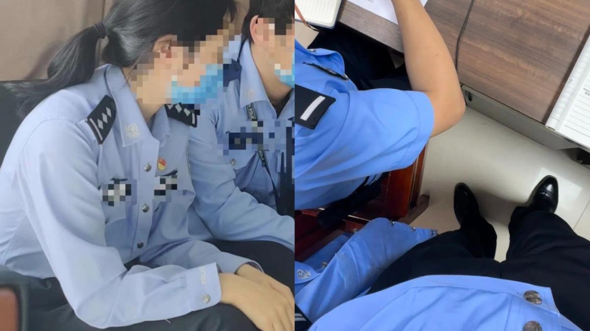 陸網瘋傳「警花外流片」!加班全被拍 狼警噁笑:我們也是人