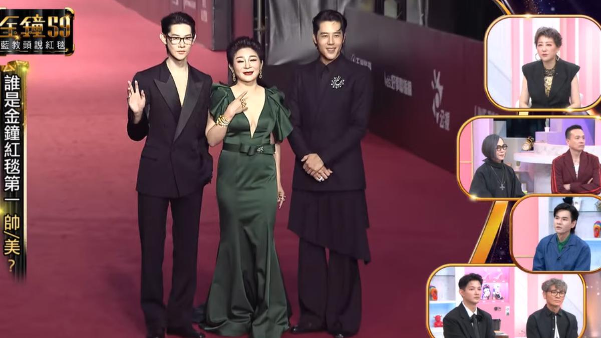 林莉建議王彩樺不要穿太柔弱,不太符合她的形象。(圖/TVBS)