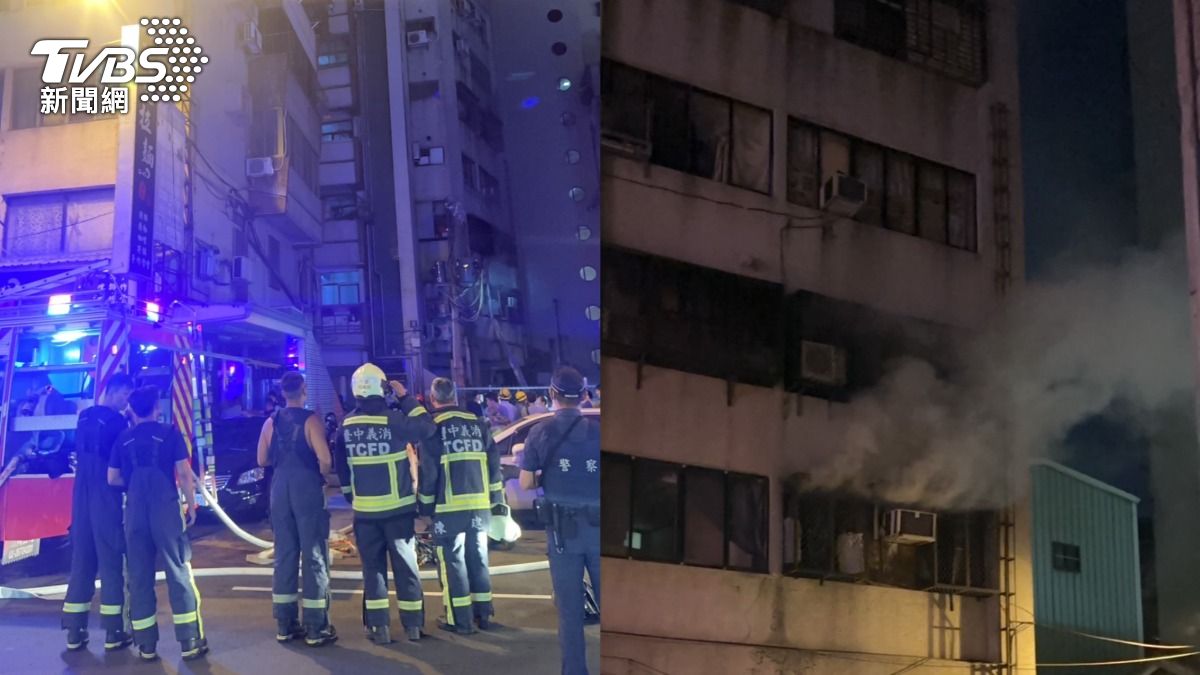 台中公寓暗夜惡火!57歲租客困「最深處房間」亡 兒悲痛認屍
