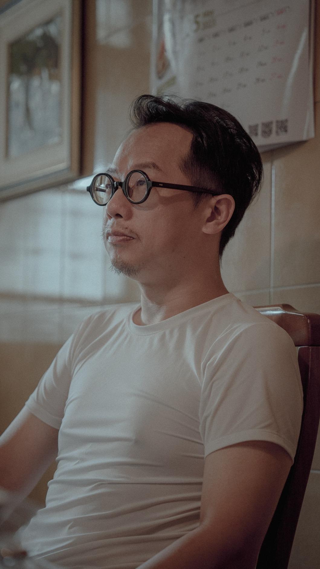 柯智豪也在片中客串演出男主角的爸爸。(圖/東橫一有限公司提供)