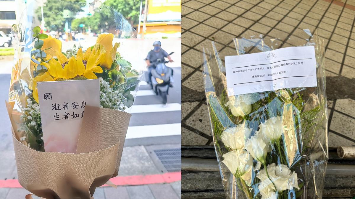 內湖車禍毀3家庭!臭豆腐店外「鮮花」哀悼 網怒:想抓肇事人遊街
