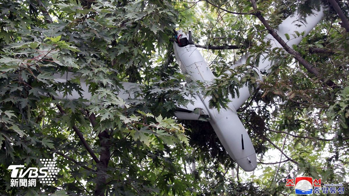 引起北韓憤怒的主因是這架無人機為軍用無人機亦可以作為武器使用。 (圖/達志影像美聯社)