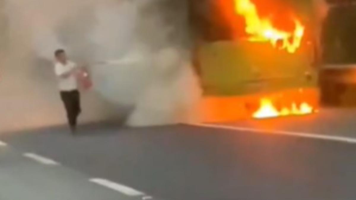 3個月前「乘客跳窗逃」!傳火燒車同路線 大都會澄清:與事實不符