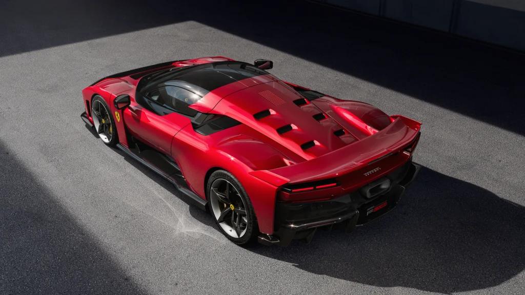 Ferrari F80可繳出0-100km/h加速2.15秒性能成績。(圖/Ferrari提供)