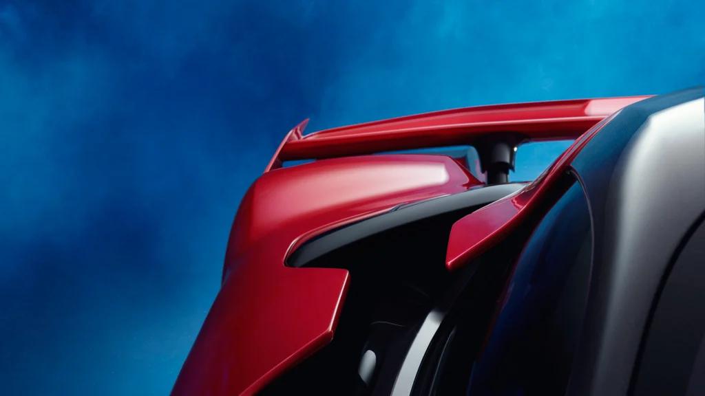 為給予Ferrari F80最出色下壓力,Ferrari為F80搭載主動式尾翼。(圖/ Ferrari提供)