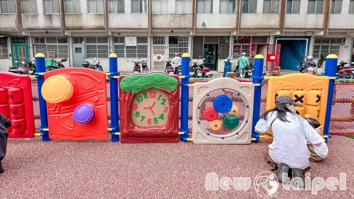 專為小小孩打造的迷你遊具，造型也是超可愛。（圖／小菲親子玩樂生活提供）