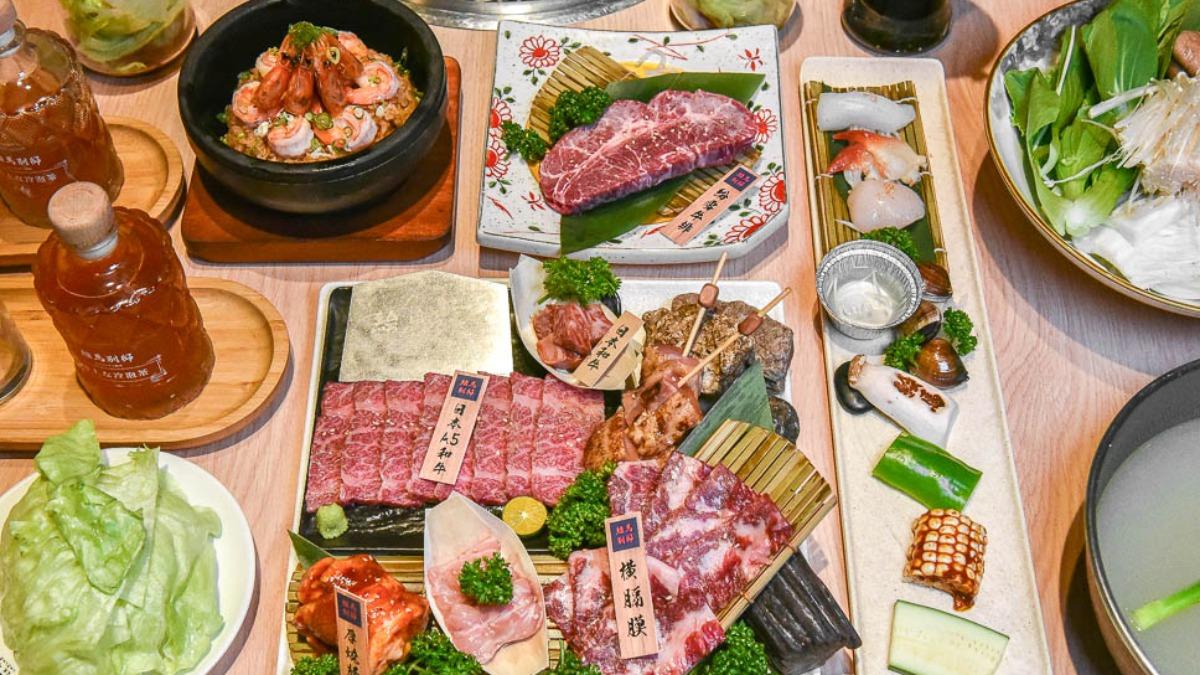 絵馬別邸能吃到日本A5和牛。(圖/2A食旅日記提供)