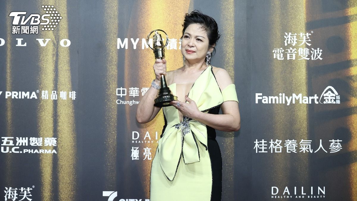 楊貴媚相隔25年,再以《有生之年》拿下金鐘影后大獎。(圖/TVBS娛樂組攝)