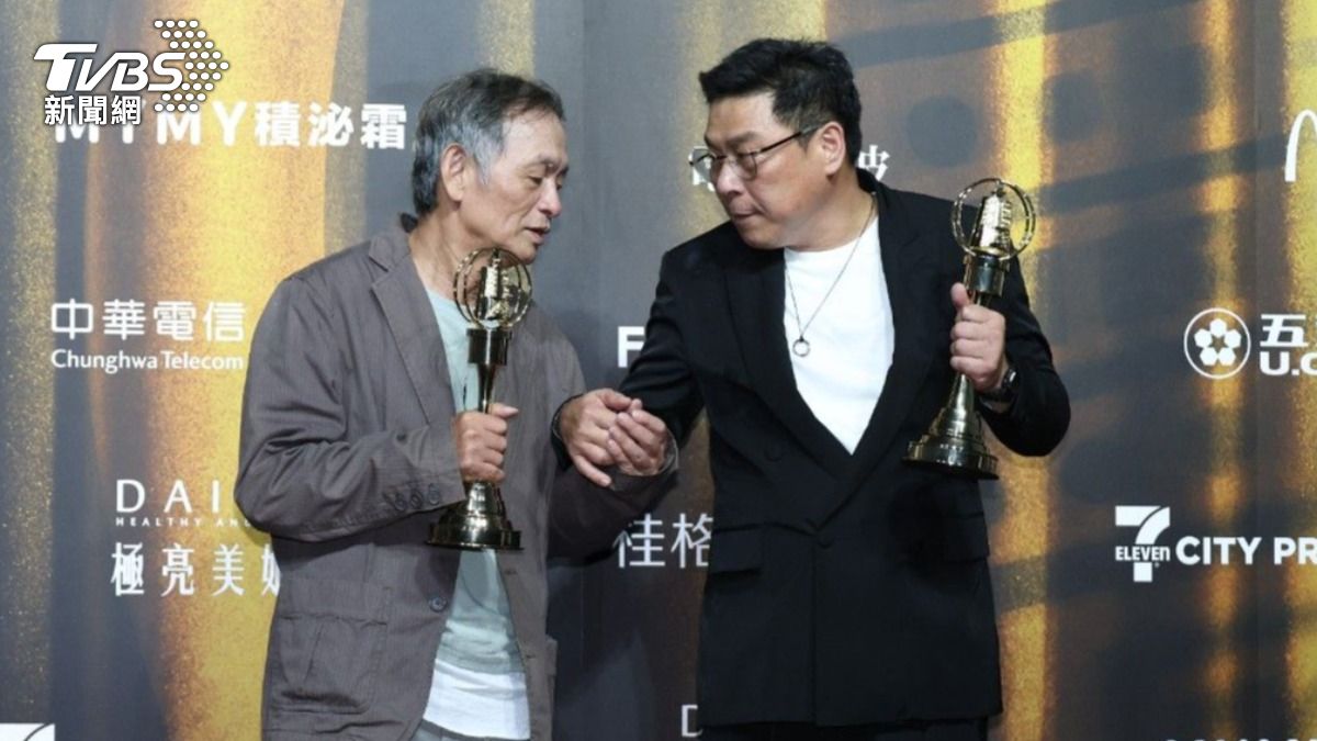 《有生之年》導演林志儒、許肇任。(圖/TVBS娛樂組攝)