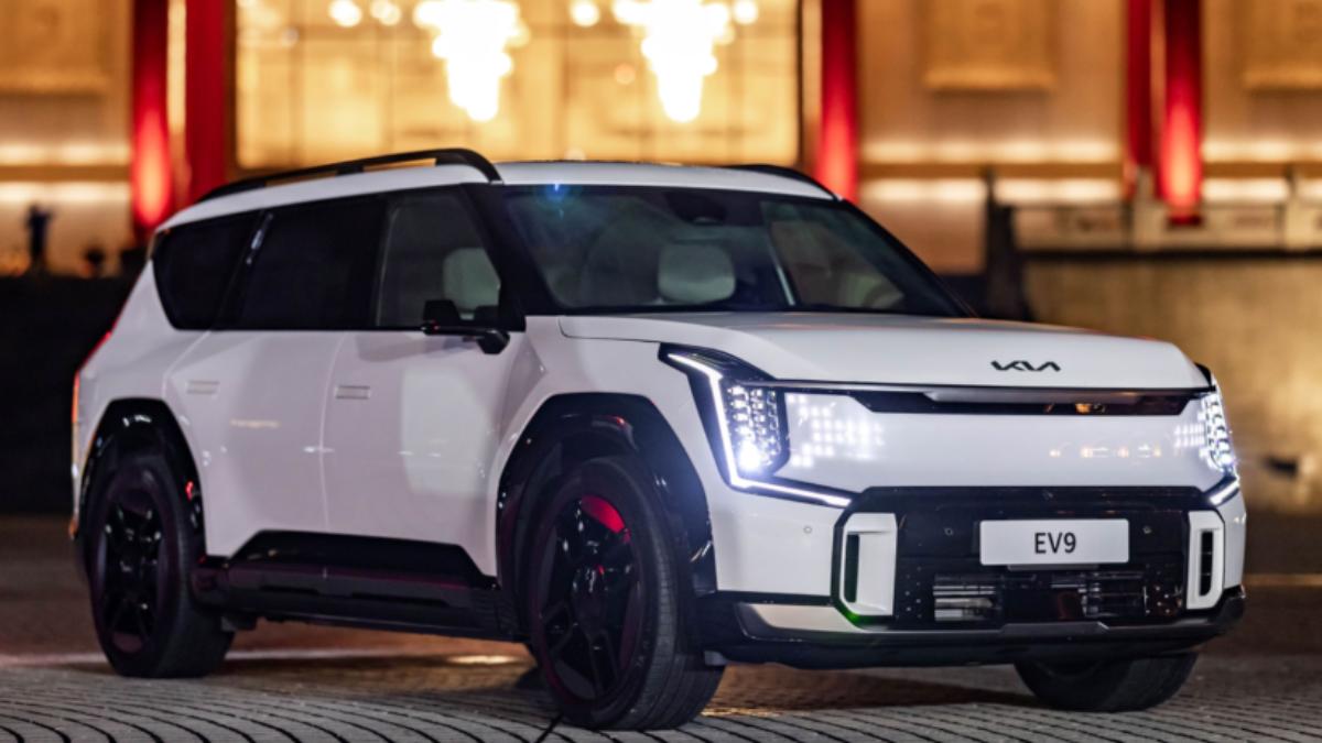 Kia EV9以E-GMP電動全球模組化平台打造,10%至80%充電時間僅需24分鐘。(圖/台灣森那美起亞提供)