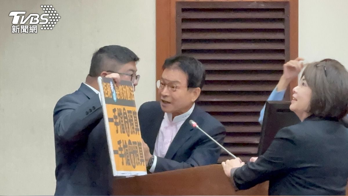 《財劃法》續審爆口角 蔡易餘「暢所欲言」6分鐘被請下台