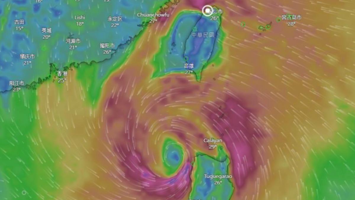 天氣/潭美颱風假有望?網憂「北北基停班停課」 專家:5縣市戒備