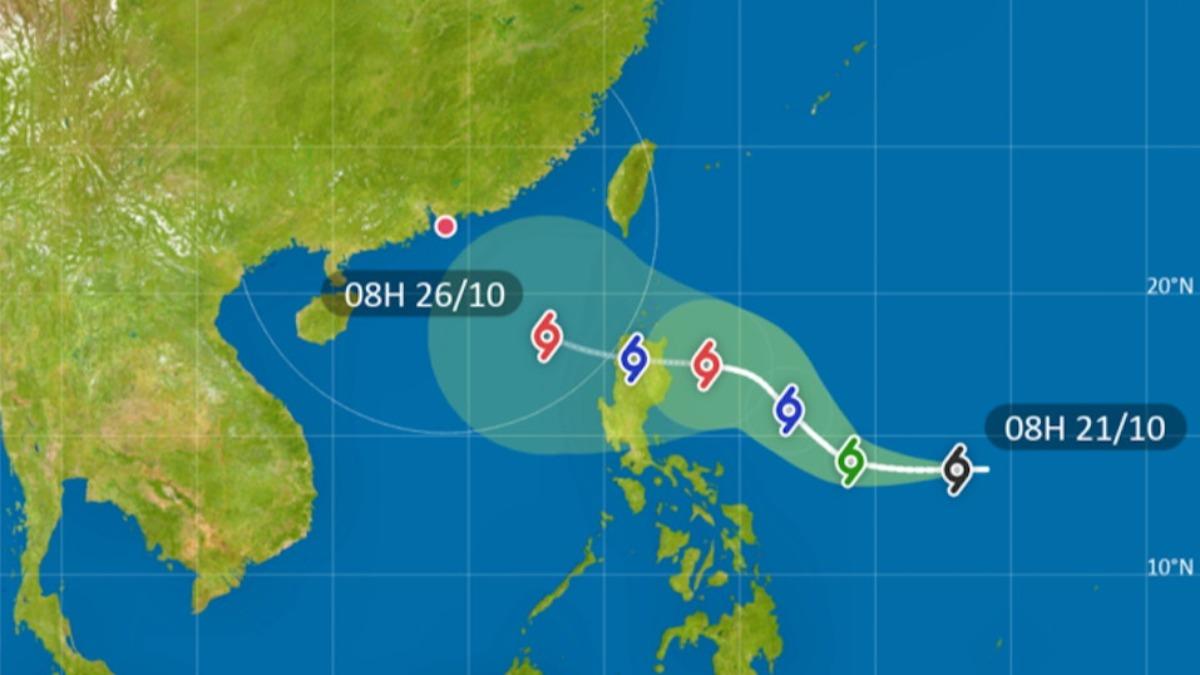 潭美移動速度再加快！香港天文台預測路徑曝　估週六恐再增強