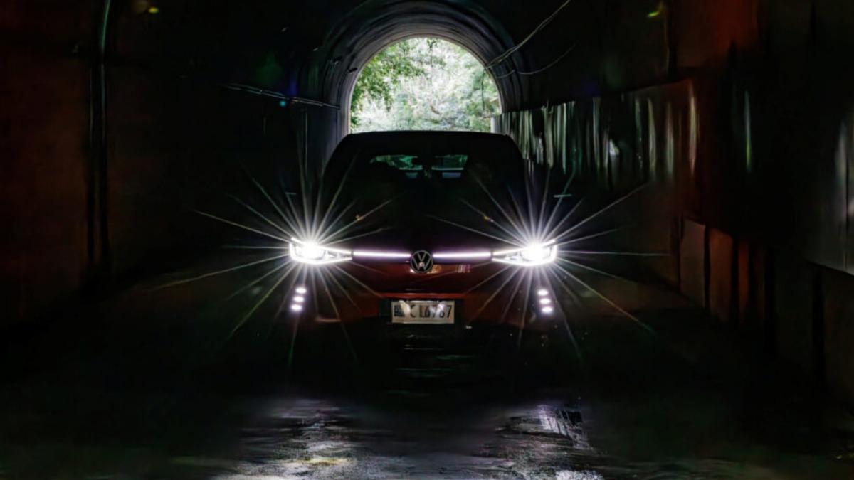 現場還提供IQ.LIGHT造型夜燈。(圖/Volkswagen提供)