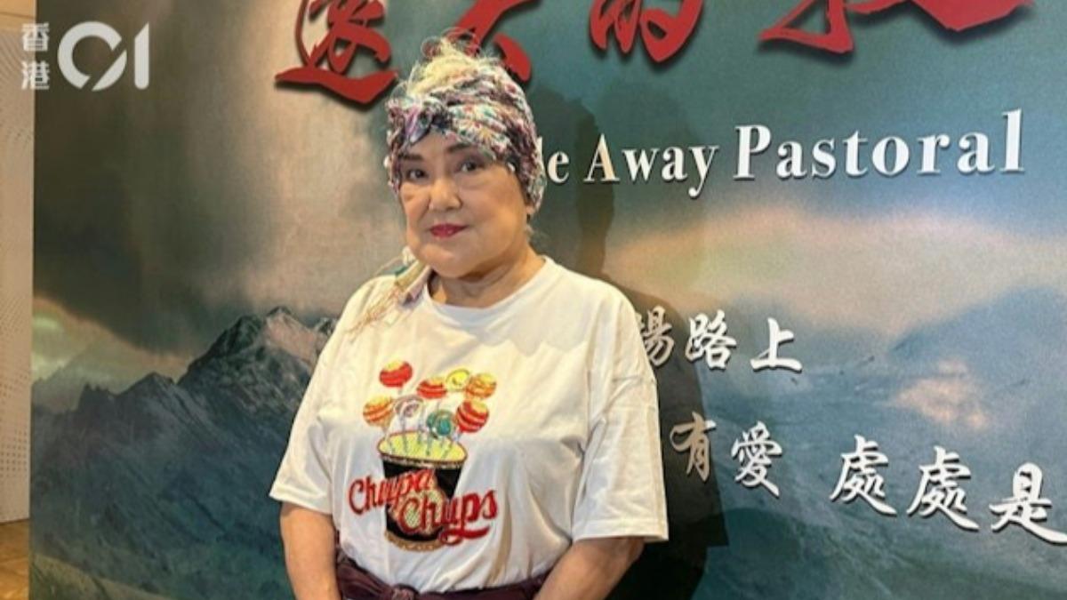 藝人邵音音提到大埔寓所被爆竊,心有餘悸表示「可不可以別偷我啊」。(圖/香港01)