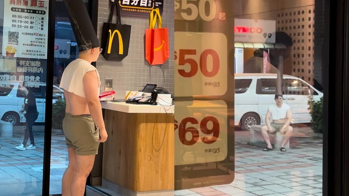 「大猩猩動物園」Jerry買不到獵人套餐。（圖／翻攝自JerryThreads）
