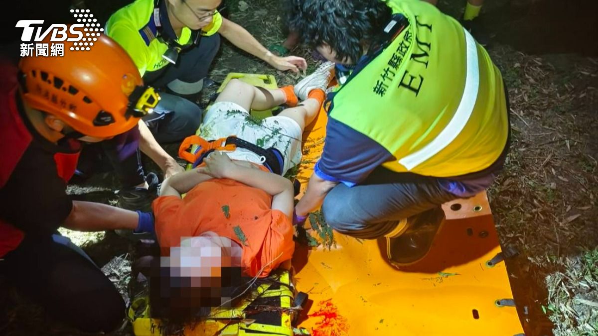 尖石露營區車禍!2女共乘沙灘車摔落5米邊坡 頭傷濺血