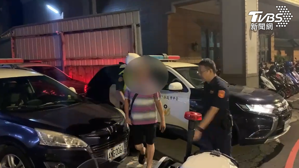 陳男被依涉嫌肇事逃逸罪移送偵辦。(圖/TVBS)