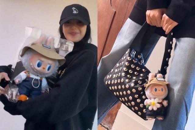 BLACKPINK LISA有無數LABUBU珍藏。（圖／翻攝自IG@lalalalisa_m）