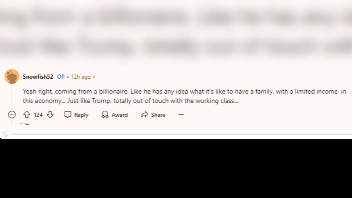 網友指馬斯克與社會脫節。（圖／翻攝自 Reddit）