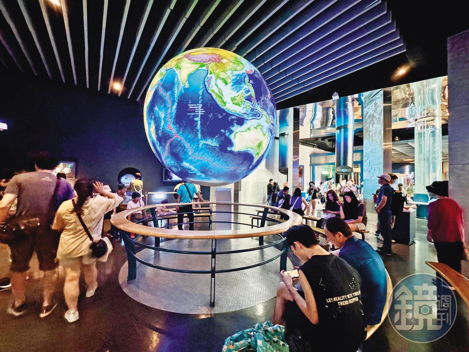 結合海洋、科技及教育等是海科館的特色之一,平日舉辦不少兒童展。(圖/鏡週刊)
