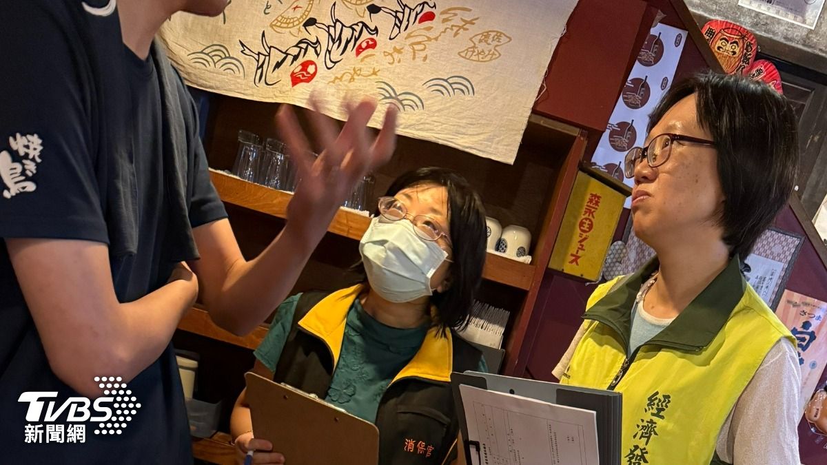 市府經發局會同消保官及衛生局（22）日前網店家查核