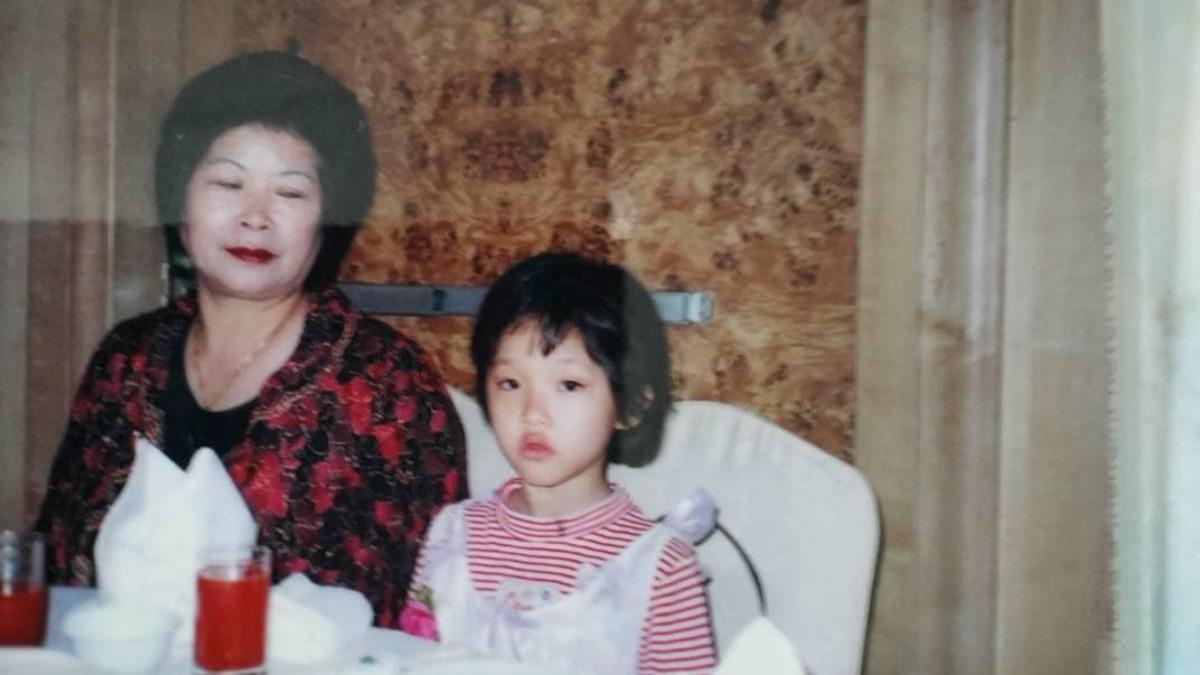 賴慧如從小阿嬤帶長大。（圖／翻攝自賴慧如臉書）