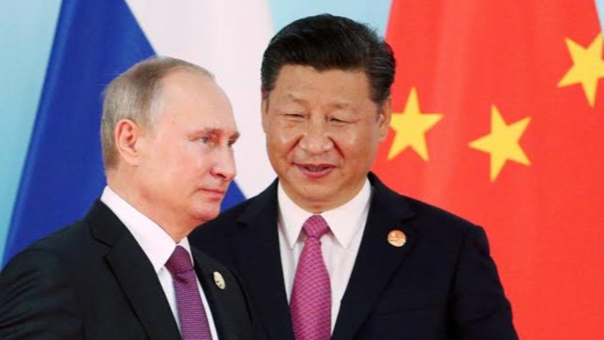 習近平說儘管當前國際形勢變亂交織,但中俄世代友好的深厚情誼不會變。(圖/翻攝自X @naziakhan455)
