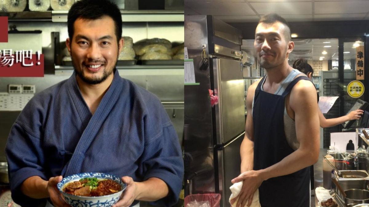 男星邱隆杰的牛肉麵店經營地有聲有色。(圖/翻攝自牛肉麵.雞湯臉書)