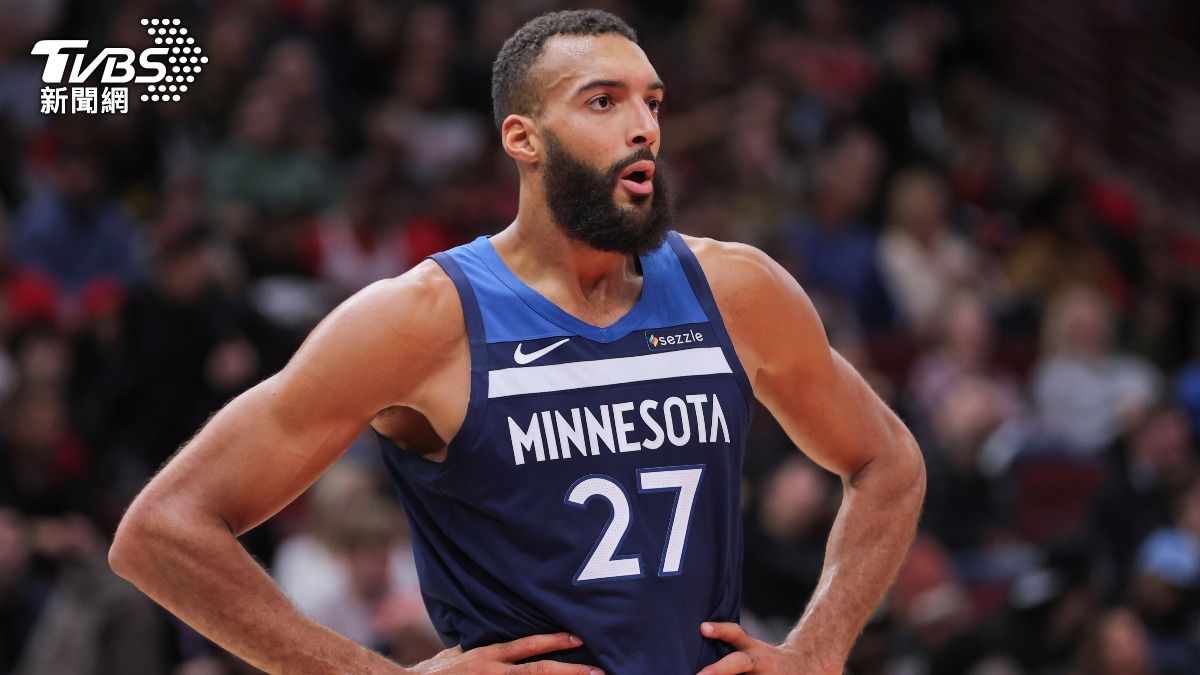 NBA/3年35.3億!戈貝爾「降薪」續當灰狼:我只想在這奪冠