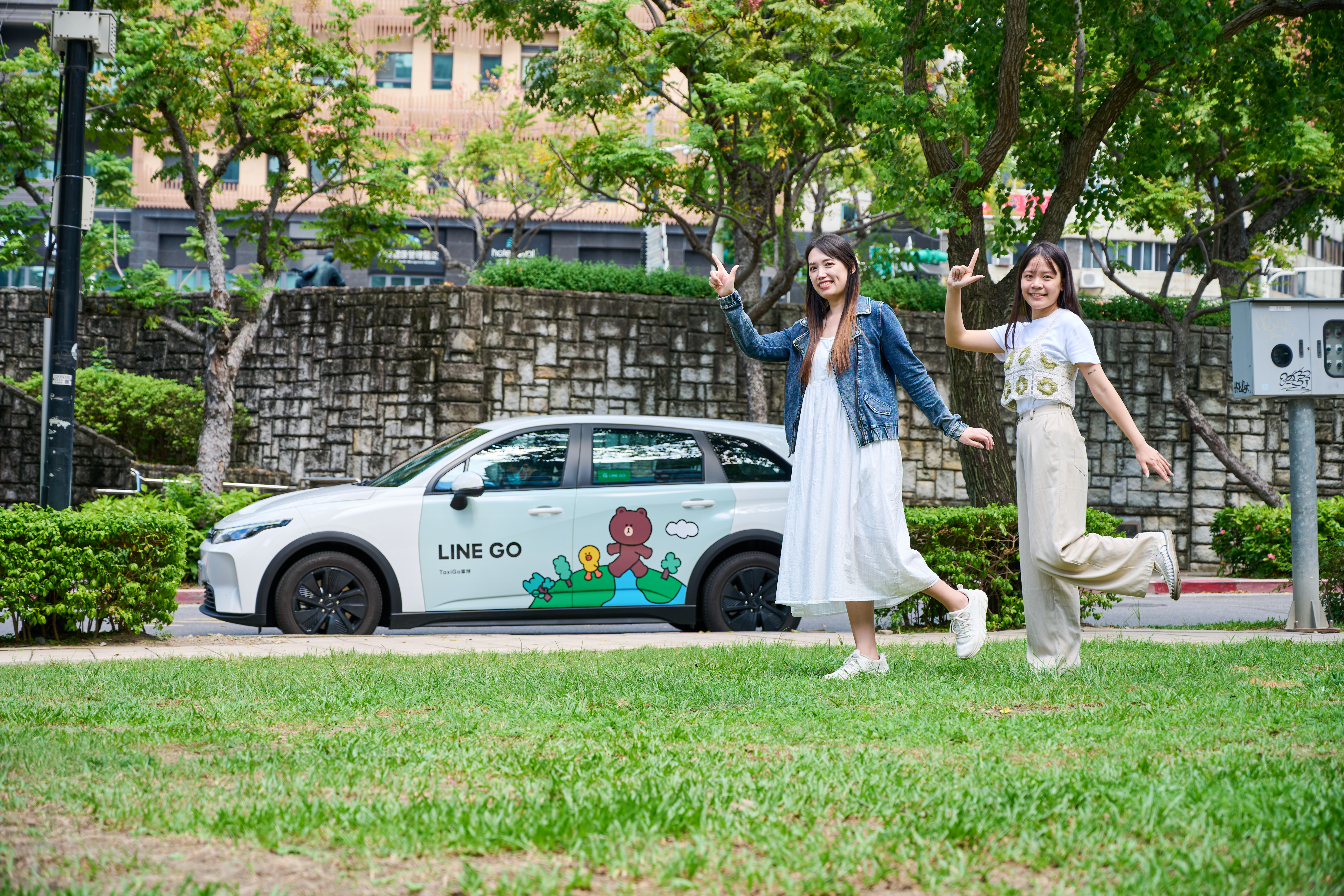 LINE GO減碳車隊成軍上線 年底達5000台