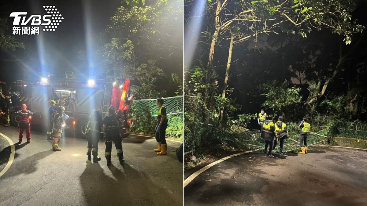 新北男駕車失控衝下30米山坡　酒測值爆表當場被捕