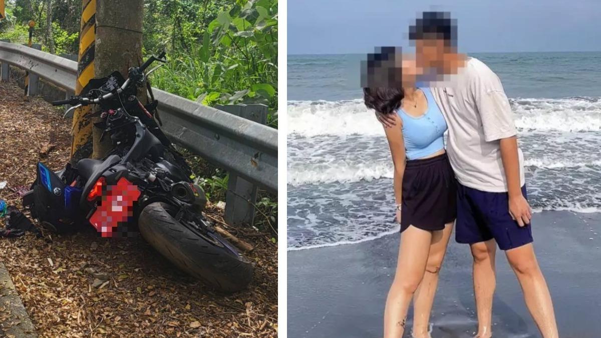 心碎！20歲軍人139縣道自撞亡　女友淚喊：說要娶我回家