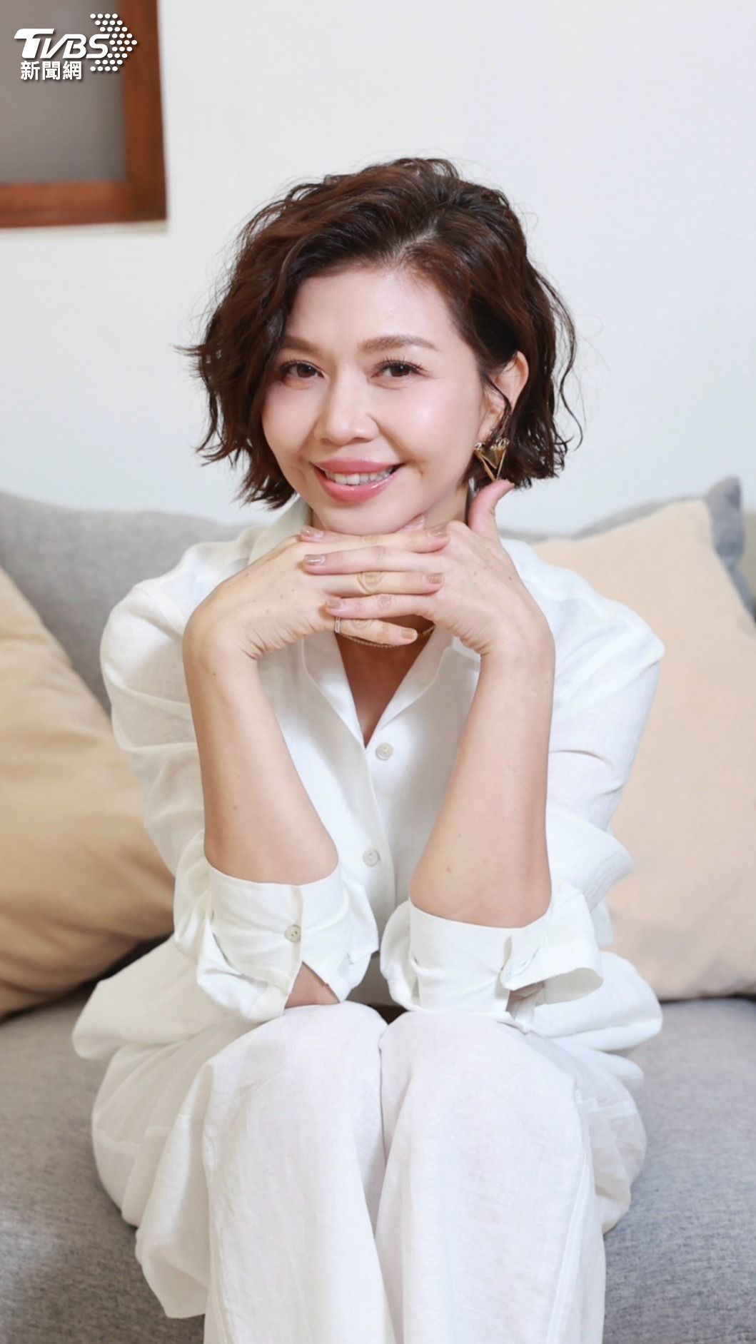 于子育挑戰條通女王「櫻子媽媽」的角色。(圖/黃城碩攝)