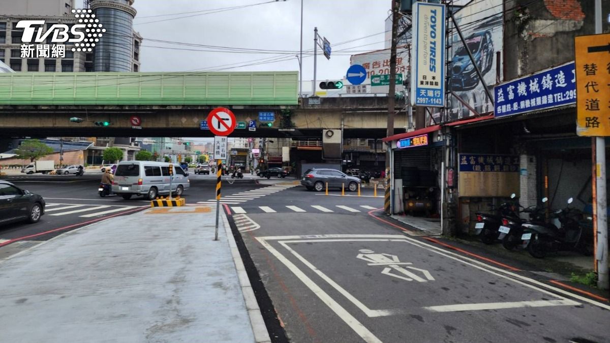 新莊區中正路、思源路成為最「搶錢」路口。(圖/TVBS)