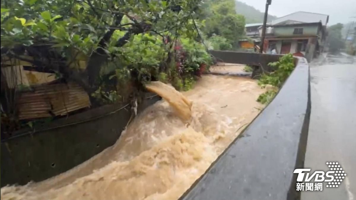 快訊/基隆、宜蘭4地淹水警戒!七堵、仁愛區列一級區