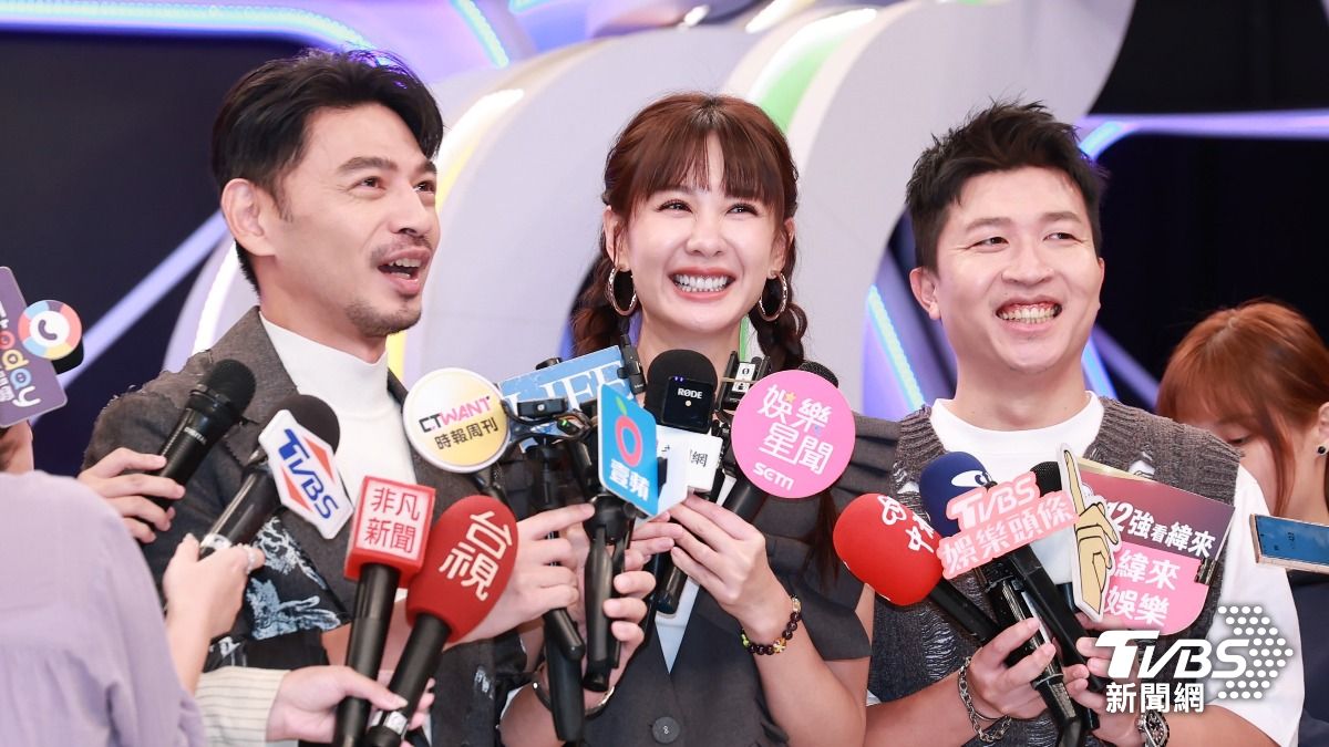 阿Ken、安心亞、張立東喊話周杰倫。(圖/黃城碩攝)
