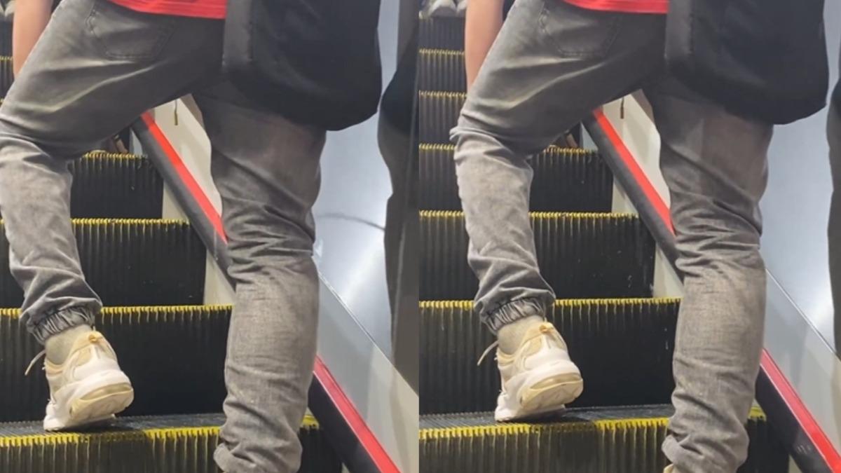 男子搭手扶梯「當眾尿尿」!北捷出手了 最高罰7500
