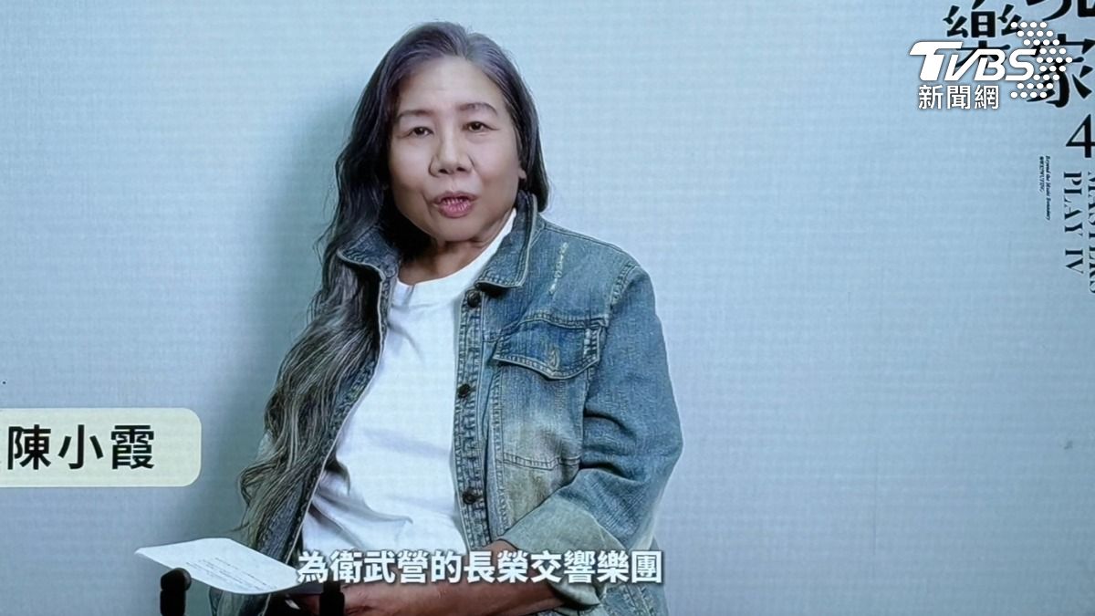 陳小霞也現身替洪佩瑜打氣。(圖/陳薈涵攝)
