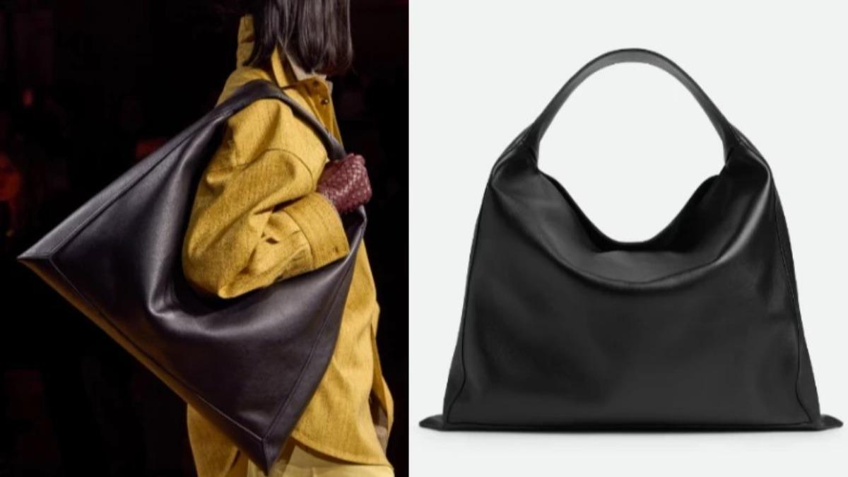 Bottega Veneta全新絲滑皮革材質。(圖/Bottega Veneta提供)